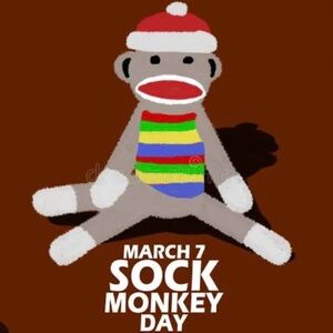 HAPPY SOCK MONKEY DAY!